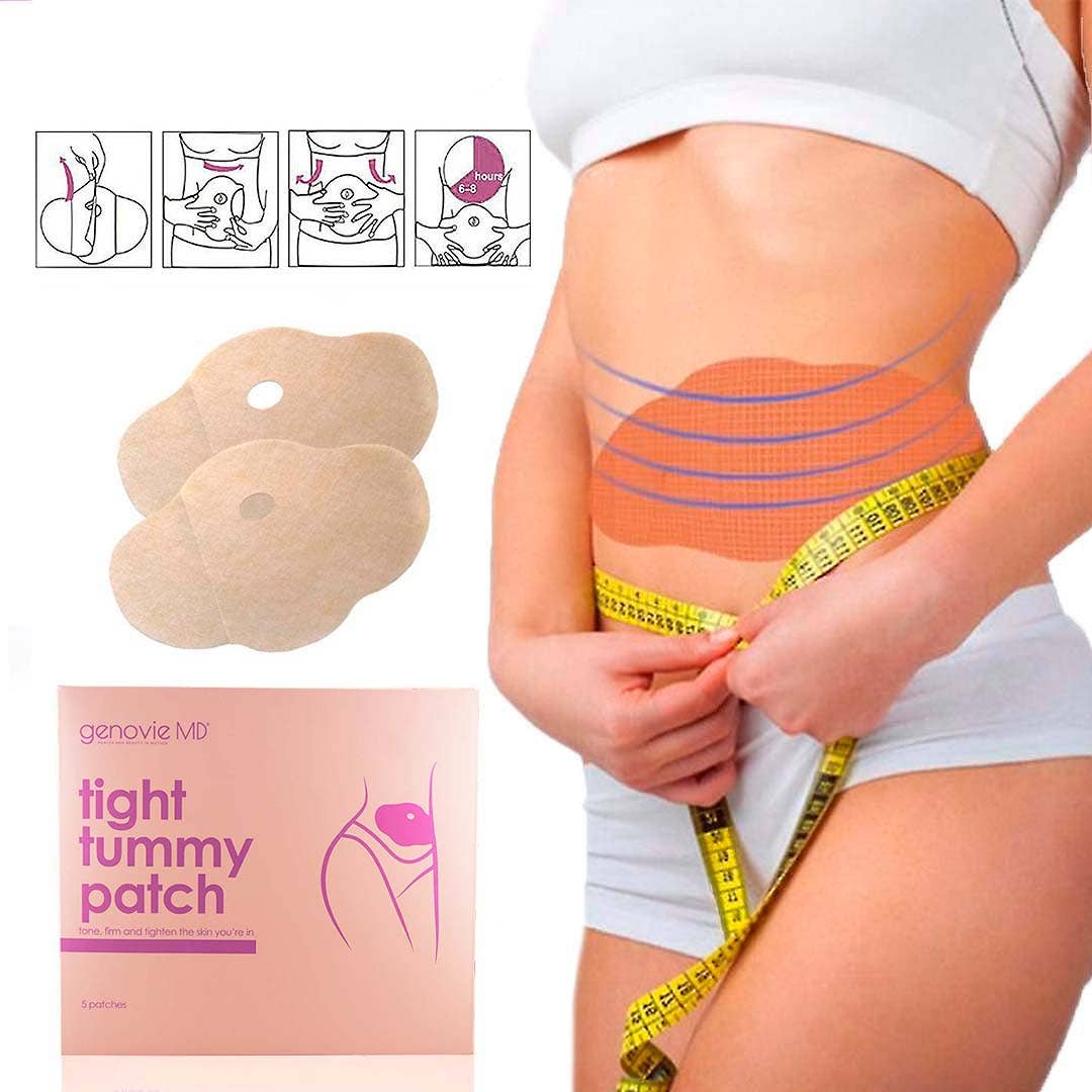 Tight Tummy Patch, 5 patches/pack, Targeted Belly Fat Patch