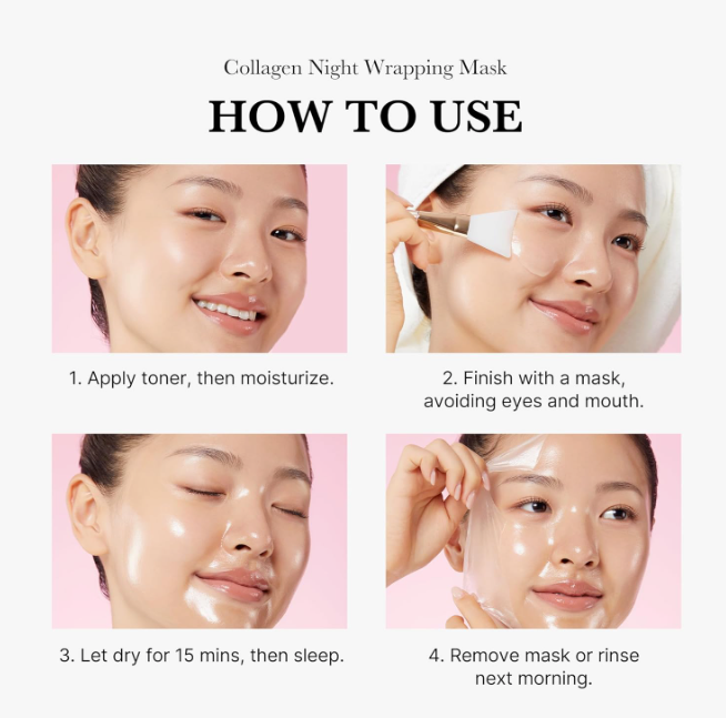MEDICUBE Collagen Night Wrapping Mask: Wrapping Mask