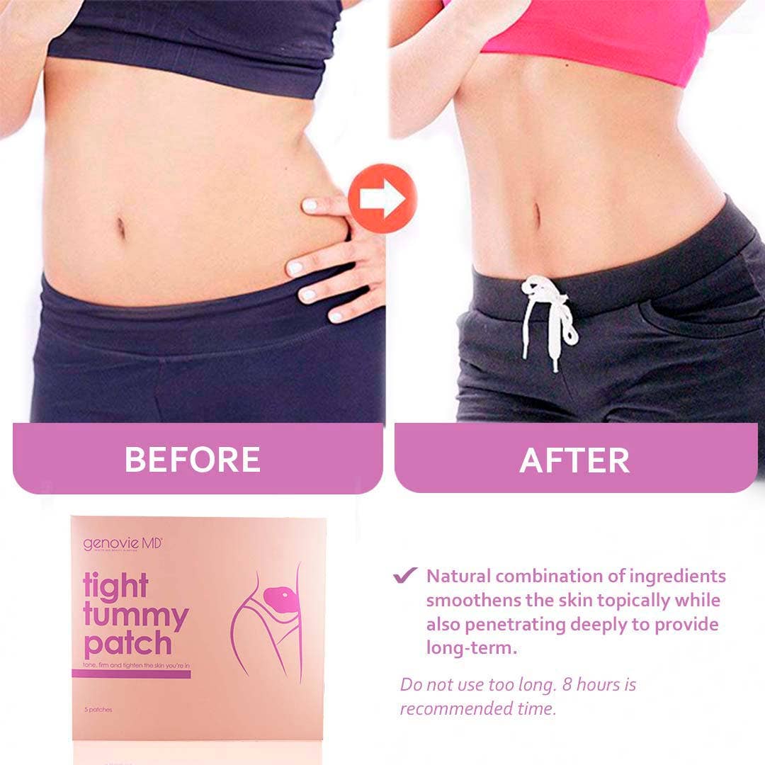 Tight Tummy Patch, 5 patches/pack, Targeted Belly Fat Patch